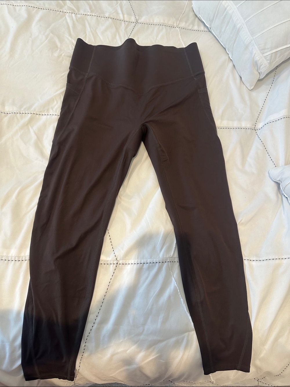 Halara Brown Tummy Control Leggings Size Large